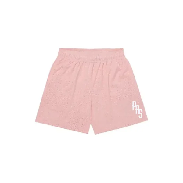 ESSENTIAL LOGO MESH SHORTS LIGHT PINK