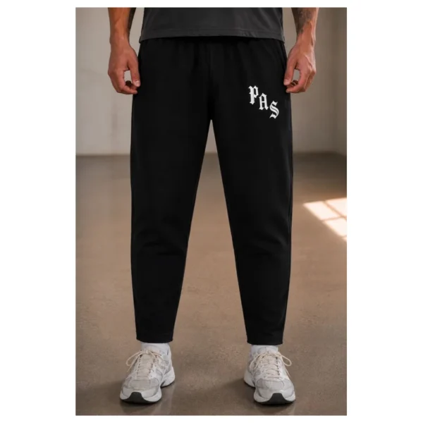 GOTHIC RAW HEM SWEATPANTS