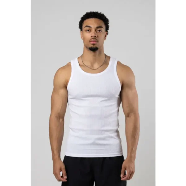 PATCH RIBBED TANK
