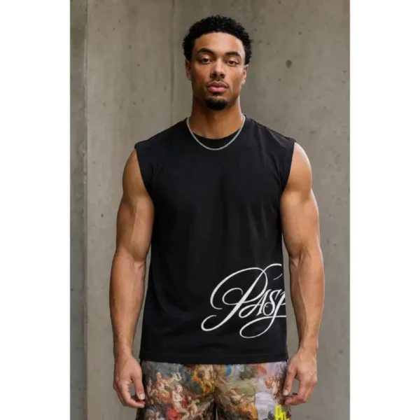 WRAP AROUND TANKS BLACK