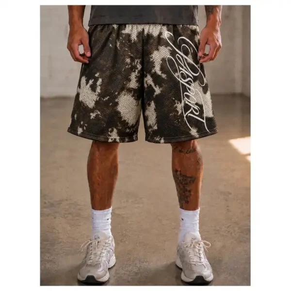 FUR MESH SHORTS