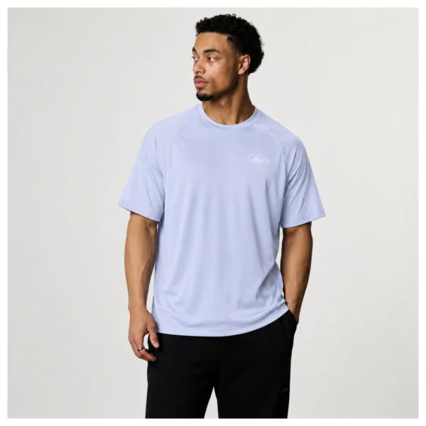 CURSIVE RAGLAN TEE