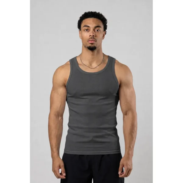 PATCH RIBBED TANK