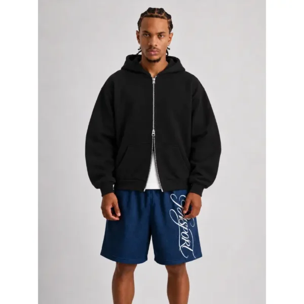 ESSENTIAL DOUBLE-SLIDER HOODIE