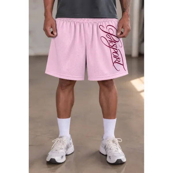 CURSIVE MESH SHORTS